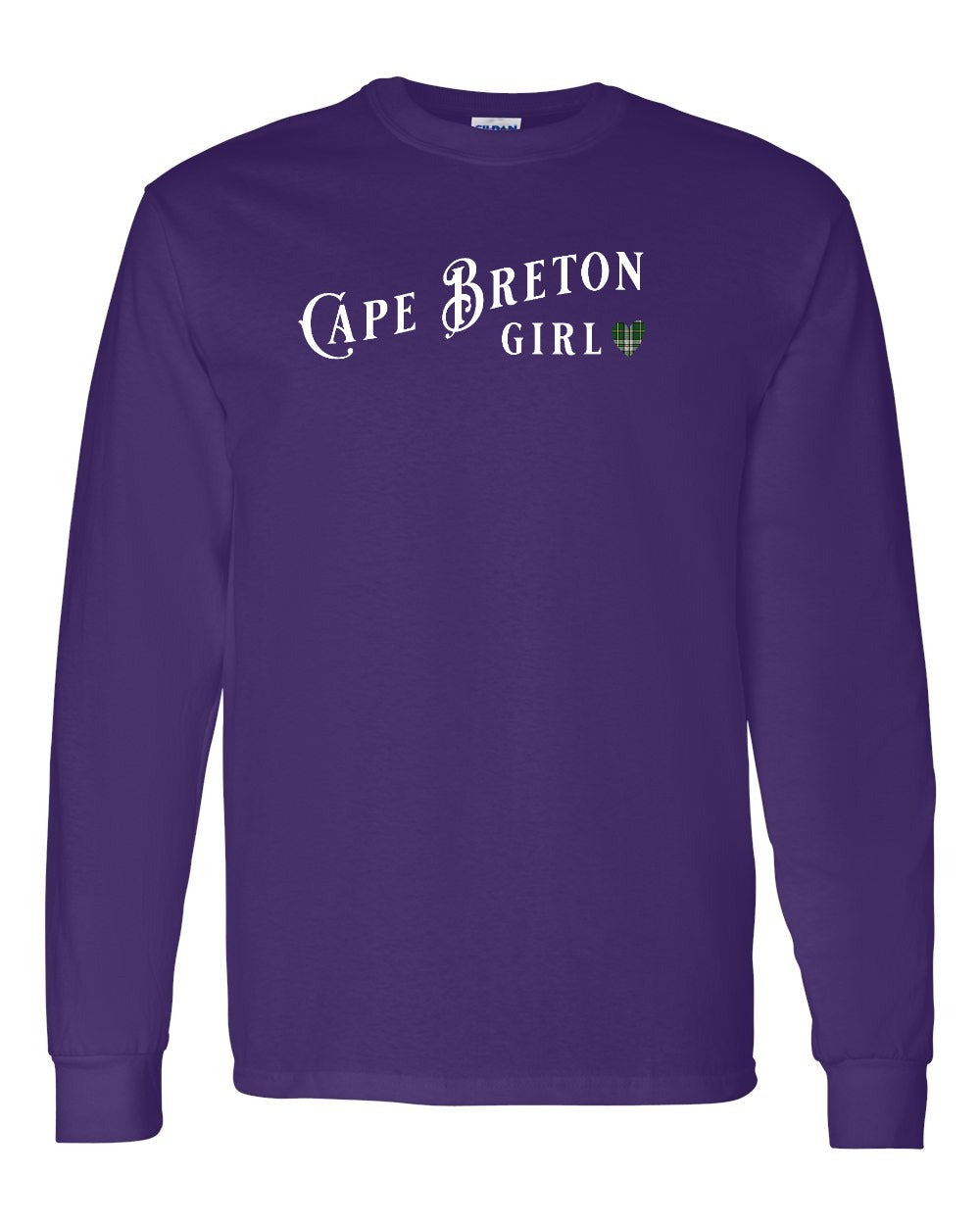 Cape Breton Girl Tartan Full Long Sleeve Tee