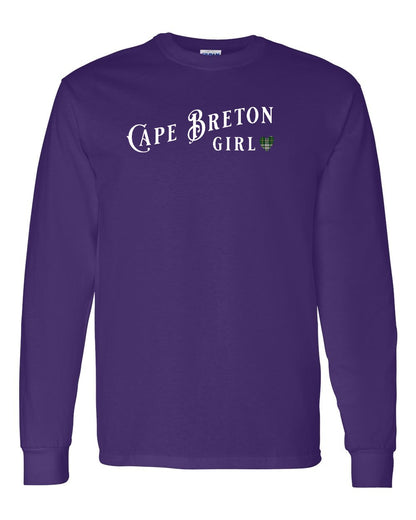 Cape Breton Girl Tartan Full Long Sleeve Tee