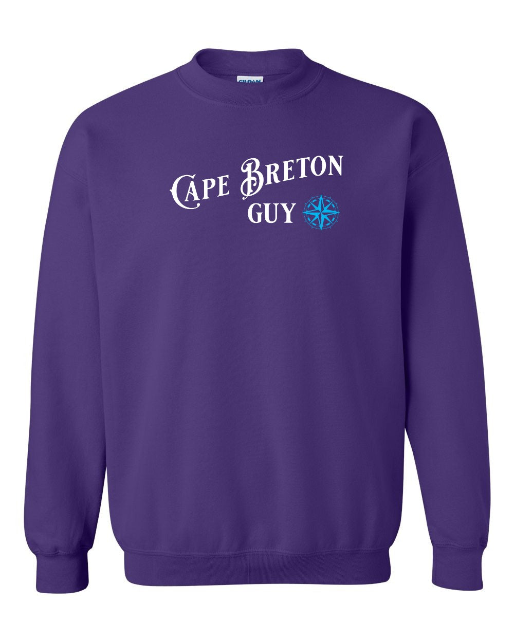 Cape Breton Guy blue Full Crewneck Sweatshirt