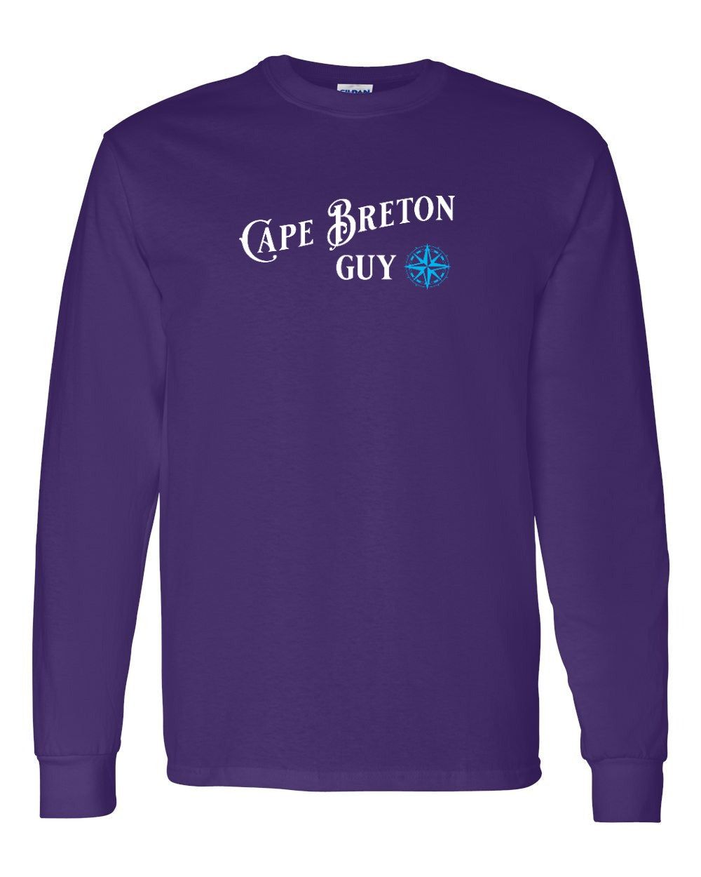 Cape Breton Guy blue Full Long Sleeve Tee