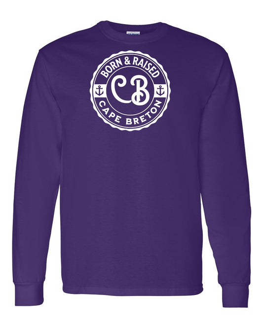 Born & Raised Cape Breton Full Long Sleeve Tee