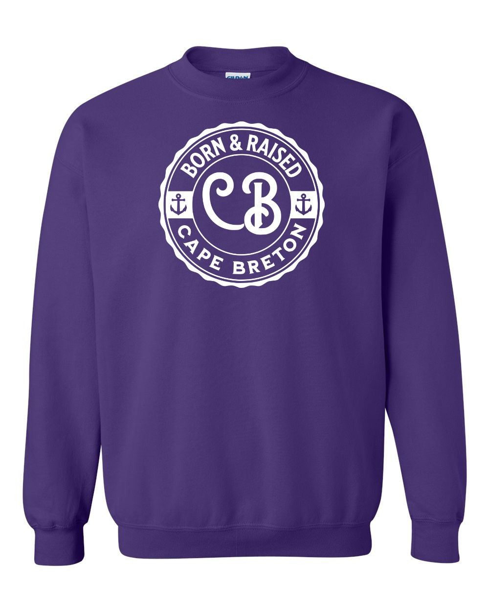 Born & Raised Cape Breton Full Crewneck Sweatshirt