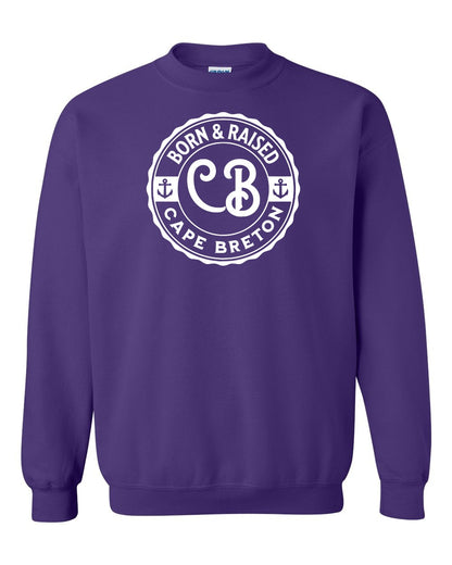 Born & Raised Cape Breton Full Crewneck Sweatshirt