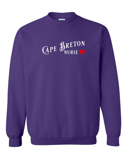 Cape Breton Nurse Full Crewneck Sweatshirt