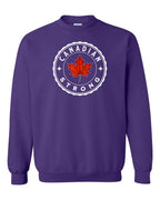 Canadian Strong Leaf Crewneck Sweatshirt - Gildan Canada (sewn Internationally) - Unisex