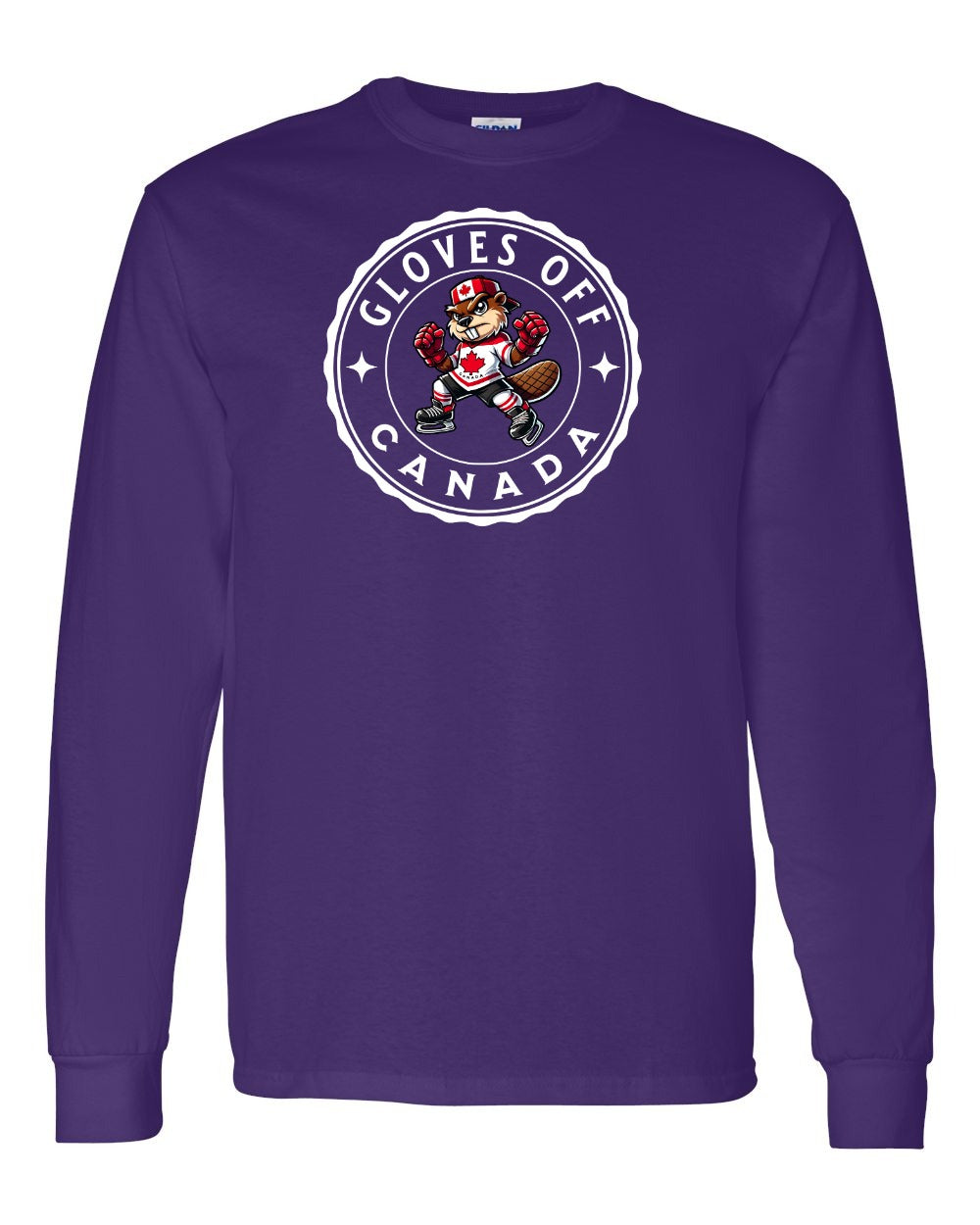 Gloves Off Beaver Long Sleeve - Gildan Canada (sewn Internationally) - Unisex