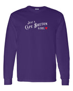 Just a CB Girl Red Heart Long Sleeve Tee - Unisex