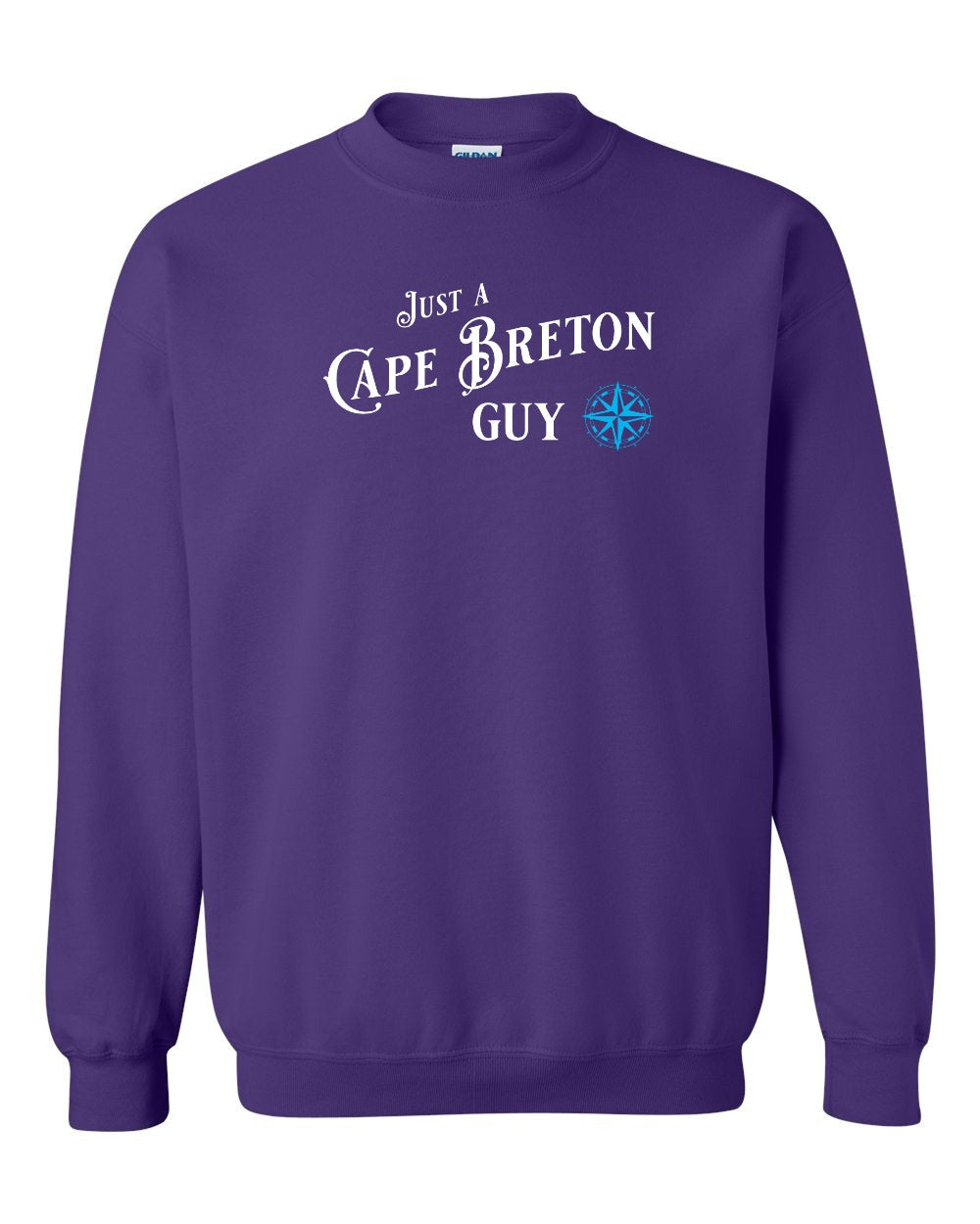 Just a Cape Breton Guy blue Full Crewneck Sweatshirt