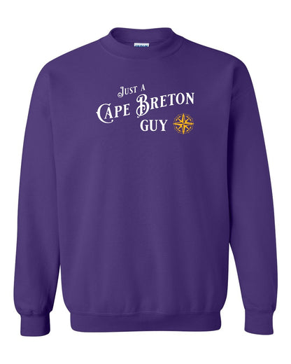 Just a Cape Breton Guy yellow Full Crewneck Sweatshirt