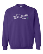 Just a NS Girl Tartan Crewneck Sweatshirt - Unisex