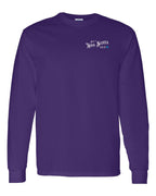 Just a NS Guy Blue Left Chest Long Sleeve Tee - Unisex