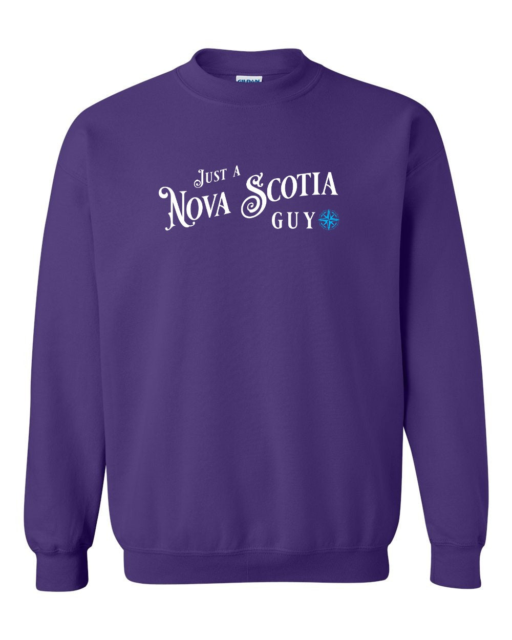 Just a NS Guy Blue Crewneck Sweatshirt - Unisex