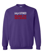 Living in Custom Made in NS Crewneck Sweatshirt - Unisex