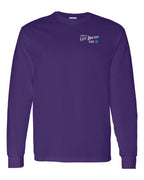 Living the CB Life blue Left Chest Long Sleeve Tee - Unisex