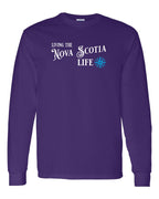 Living the NS Life blue Long Sleeve Tee - Unisex