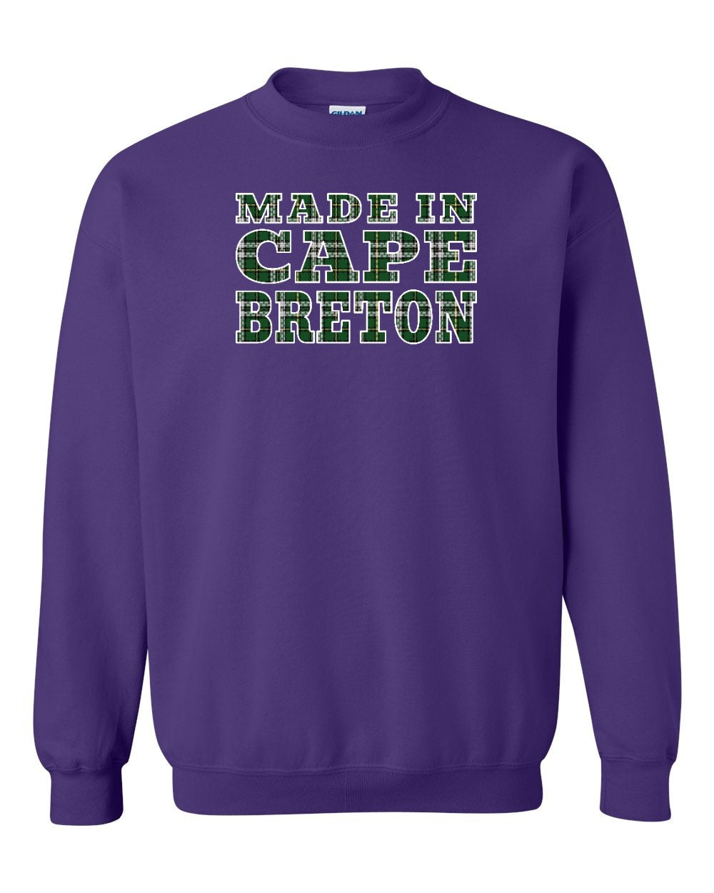 Made In Cape Breton Tartan Full Crewneck Sweatshirt