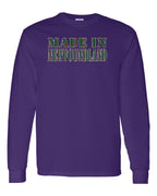 Made In NFLD ( Tartan Lettering) Long Sleeve - Unisex