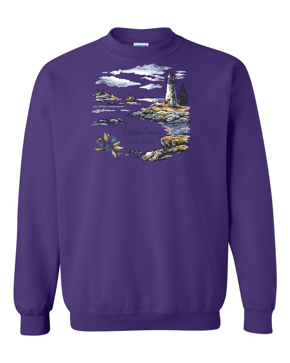 Maritime Serenity NS Crewneck Sweatshirt - Unisex