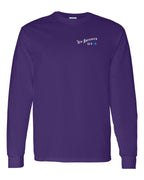 NB Guy Blue Left Chest Long Sleeve Tee - Unisex