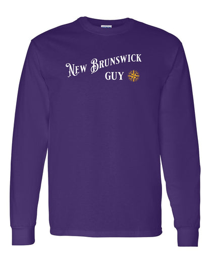 New Brunswick Guy yellow Full Long Sleeve Tee