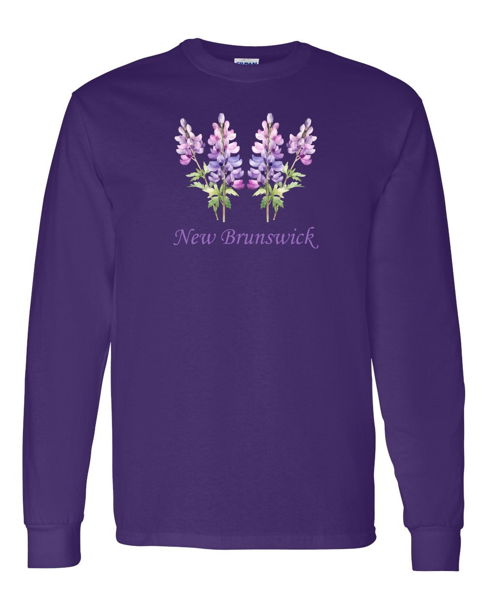New Brunswick Lupins Full Long Sleeve Tee
