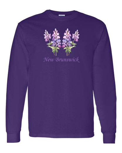 New Brunswick Lupins Full Long Sleeve Tee