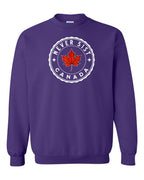 Never 51st Leaf Crewneck Sweatshirt - Gildan Canada (sewn Internationally) - Unisex