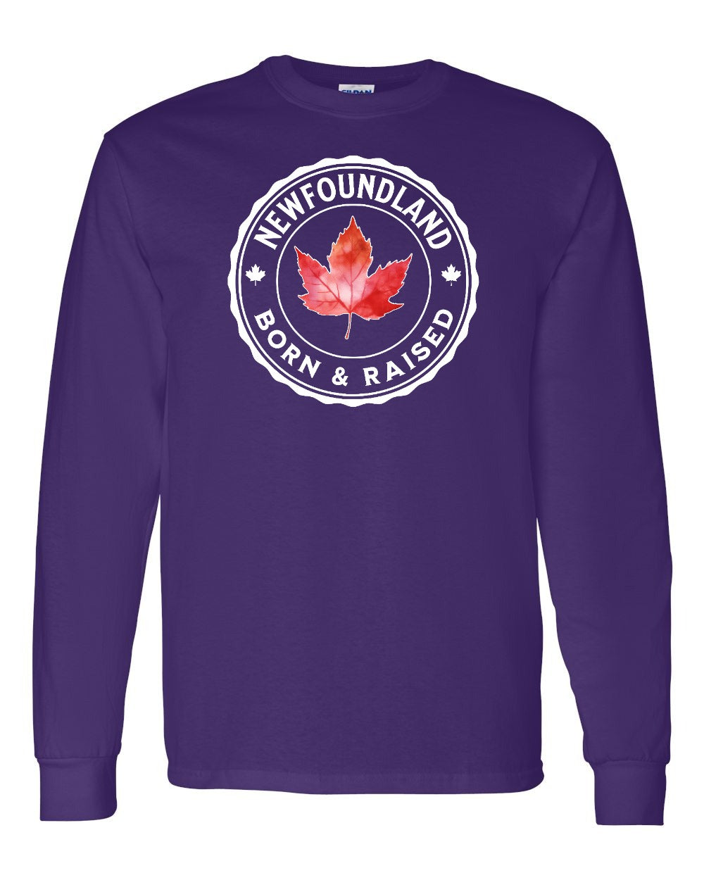 Born and Raised NFLD Long Sleeve - Gildan Canada (sewn Internationally) - Unisex