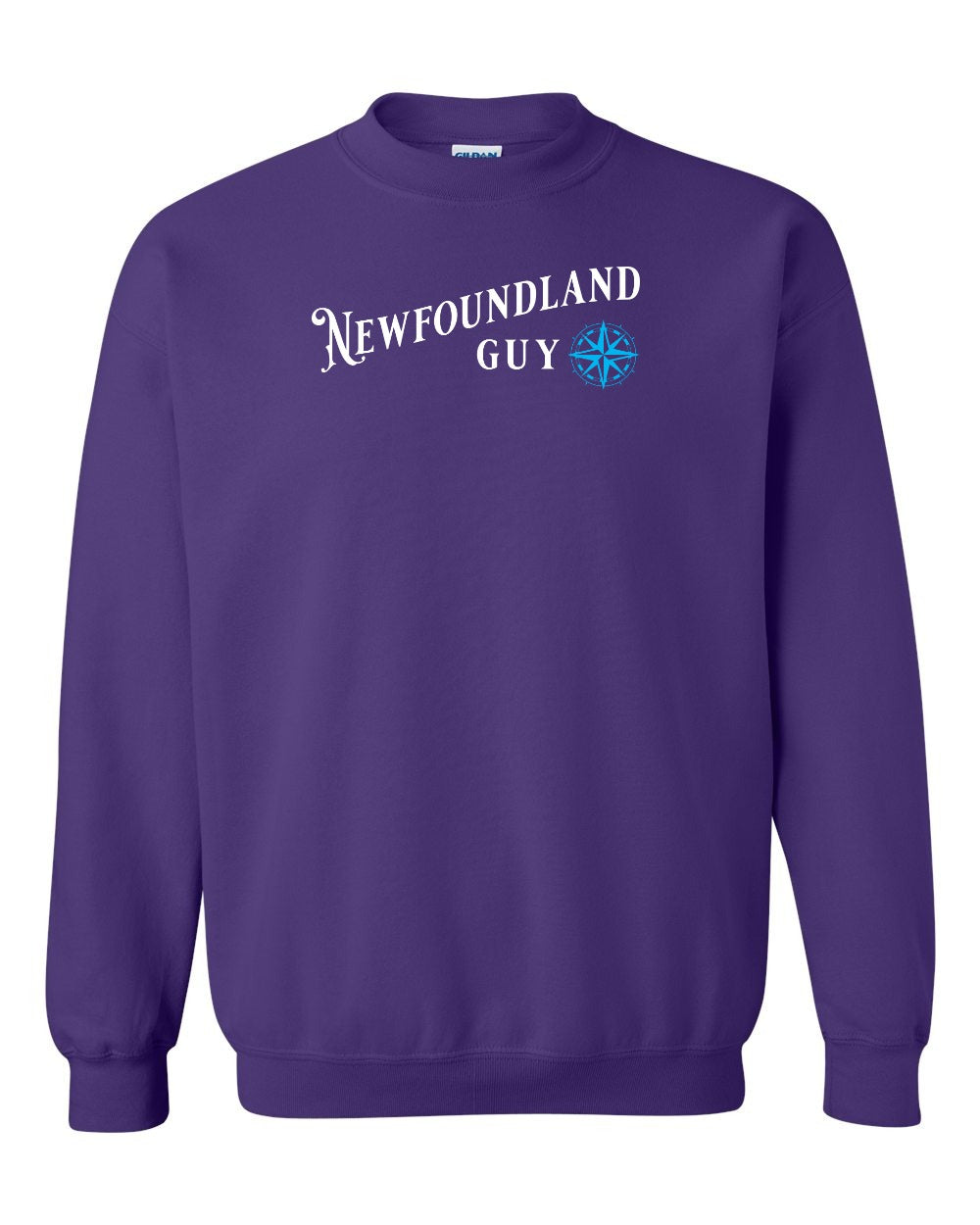 NFLD Guy Blue Crewneck Sweatshirt - Unisex