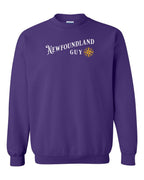 NFLD Guy Yellow Compass Crewneck Sweatshirt - Unisex