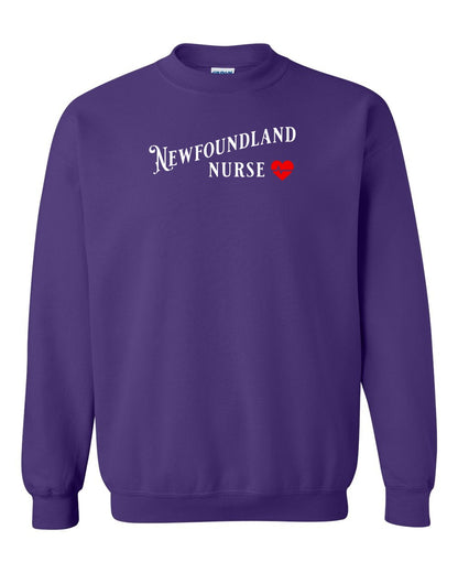 Newfoundland Nurse Full Crewneck Sweatshirt
