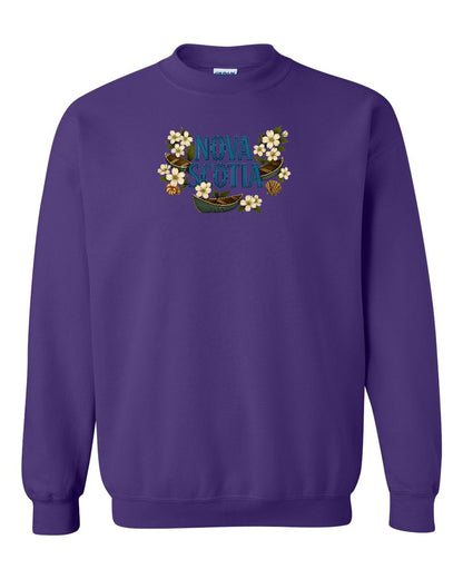 Nova Scotia Flowers Full crew-neck