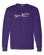 NS Girl Red Heart Long Sleeve Tee - Unisex