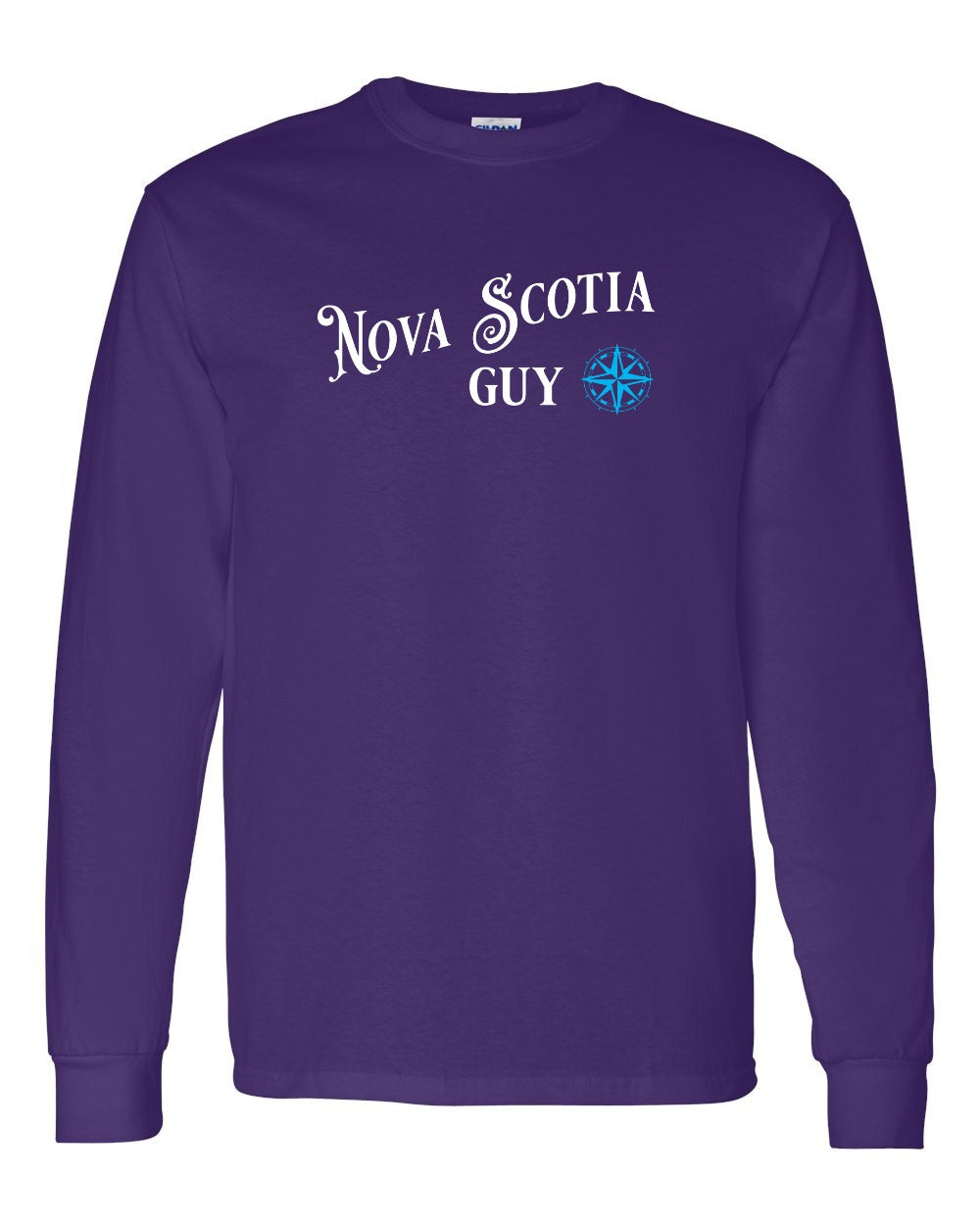 Nova Scotia Guy blue Full Long Sleeve Tee