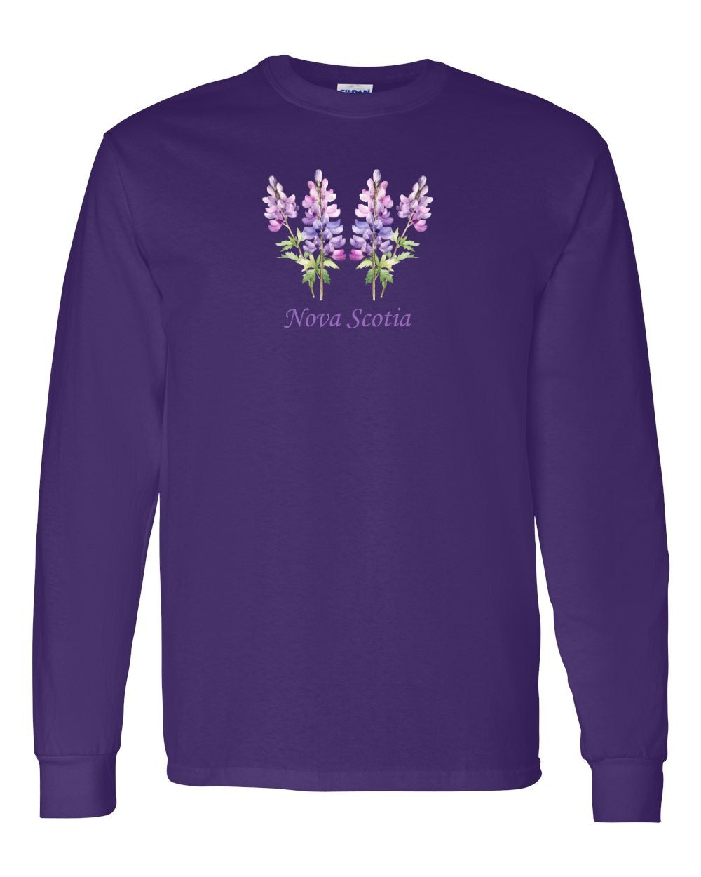 Nova Scotia Lupins Full Long Sleeve Tee
