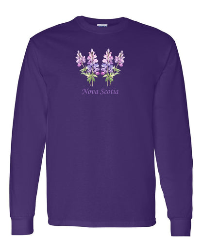 Nova Scotia Lupins Full Long Sleeve Tee