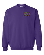 PEI Saltwater Raised Left Chest and Back Crewneck Sweatshirt - Unisex