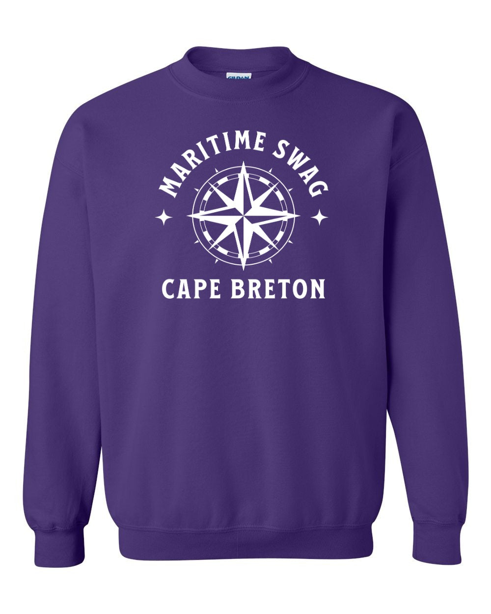 Maritime Swag Cape Breton Compass Full Crewneck Sweatshirt