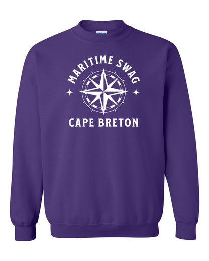 Maritime Swag Cape Breton Compass Full Crewneck Sweatshirt