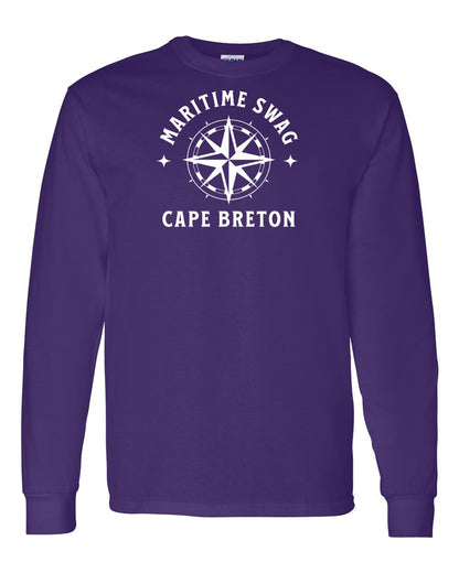 Maritime Swag Cape Breton Compass Full Long Sleeve Tee