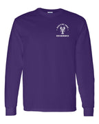 Maritime Swag NB Mandala white Lobster Left Chest and Back Long Sleeve Tee - Unisex