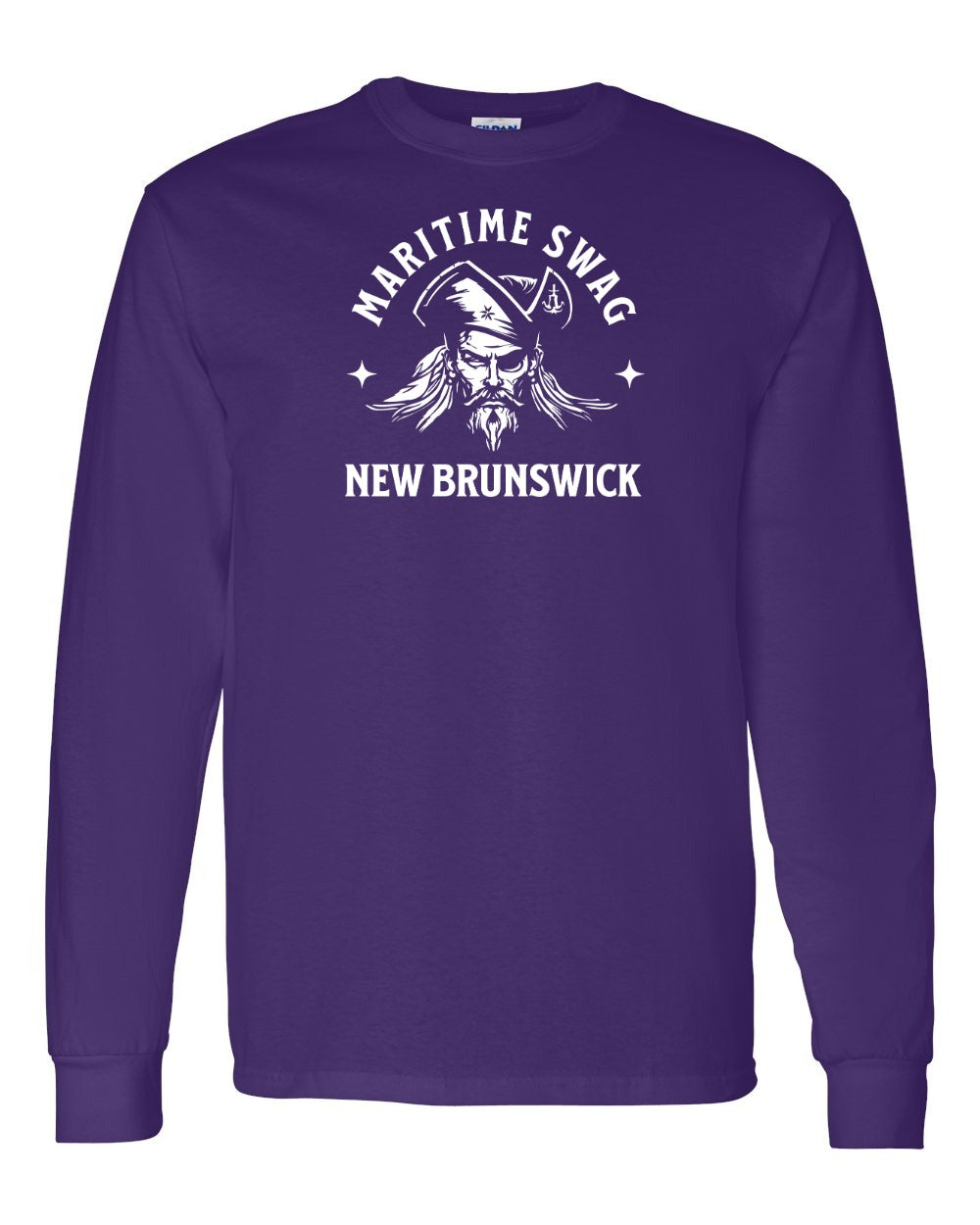 Maritime Swag New Brunswick Pirate Full Long Sleeve Tee