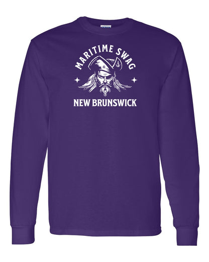 Maritime Swag New Brunswick Pirate Full Long Sleeve Tee