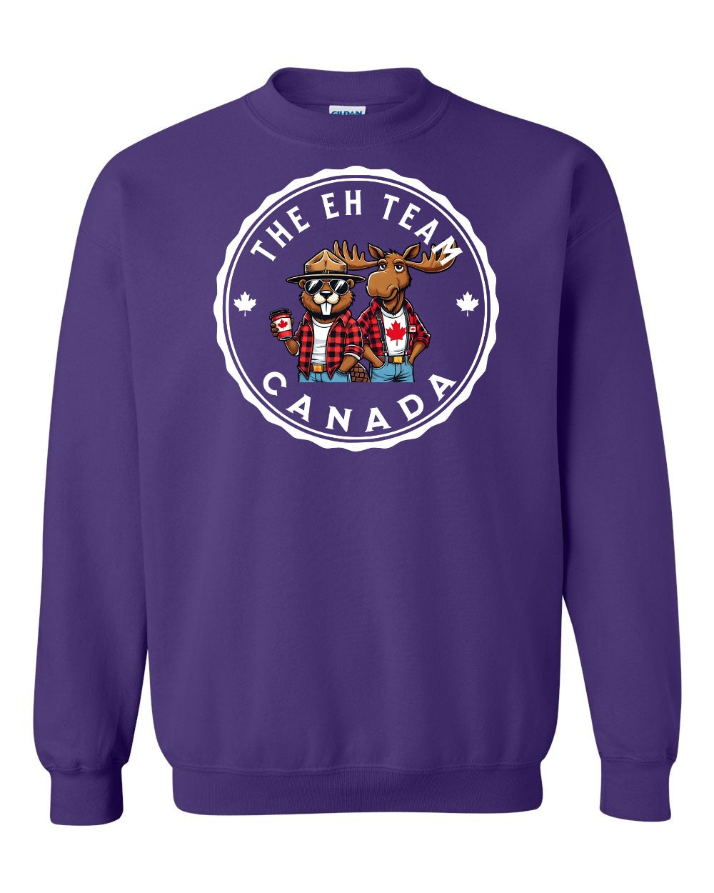 Eh Team Crewneck Sweatshirt - Gildan Canada (sewn Internationally) - Unisex