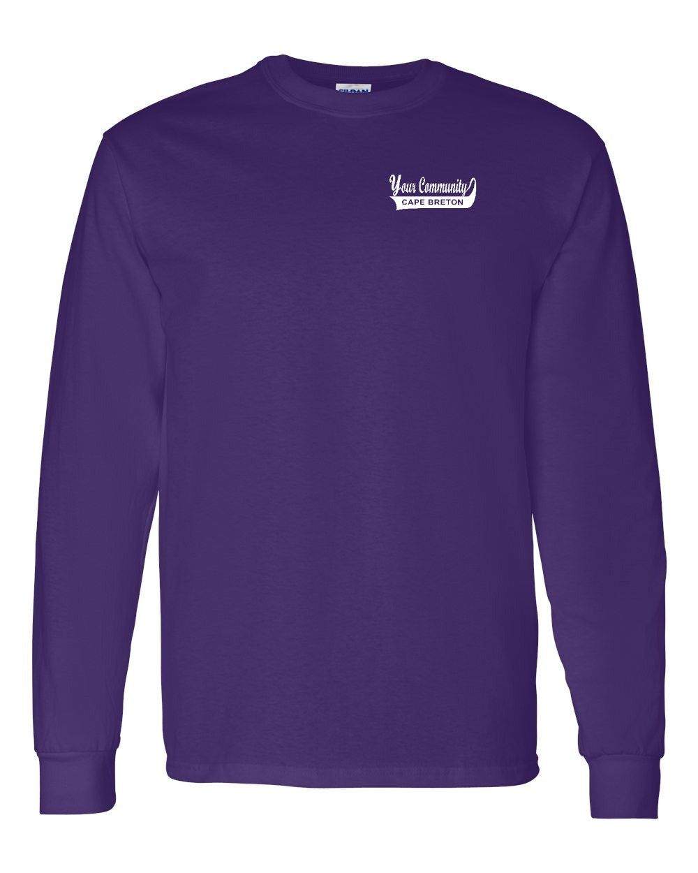 Your Community Swoop (Cape Breton) Left Chest and Back Long Sleeve Tee