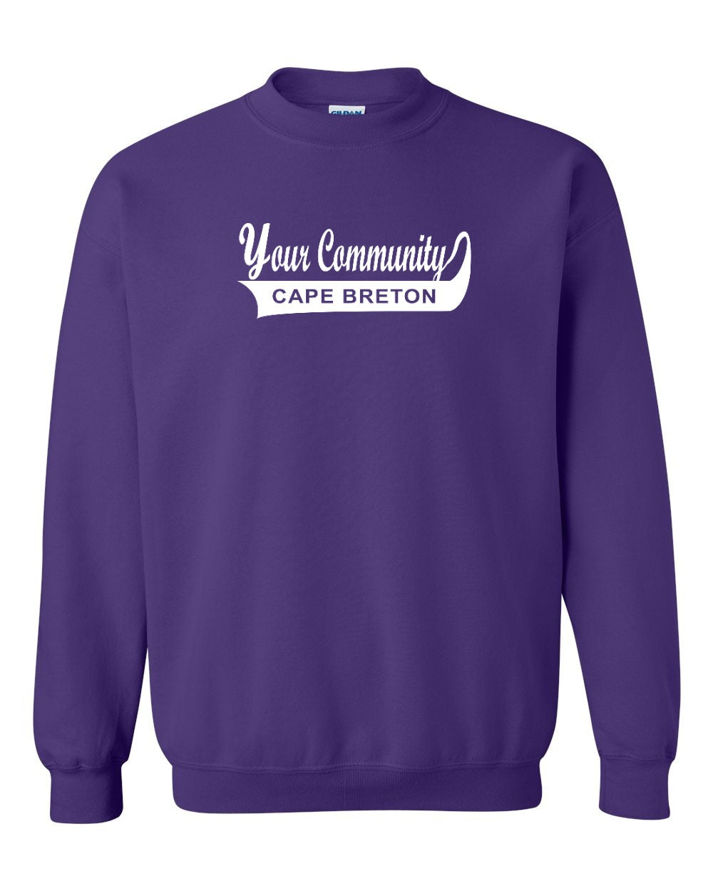 Custom Your Community Swoop (CB) Crewneck Sweatshirt - Unisex