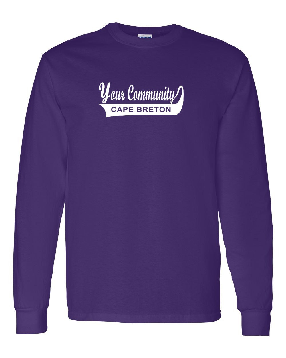 Custom Your Community Swoop (CB) Long Sleeve Tee - Unisex