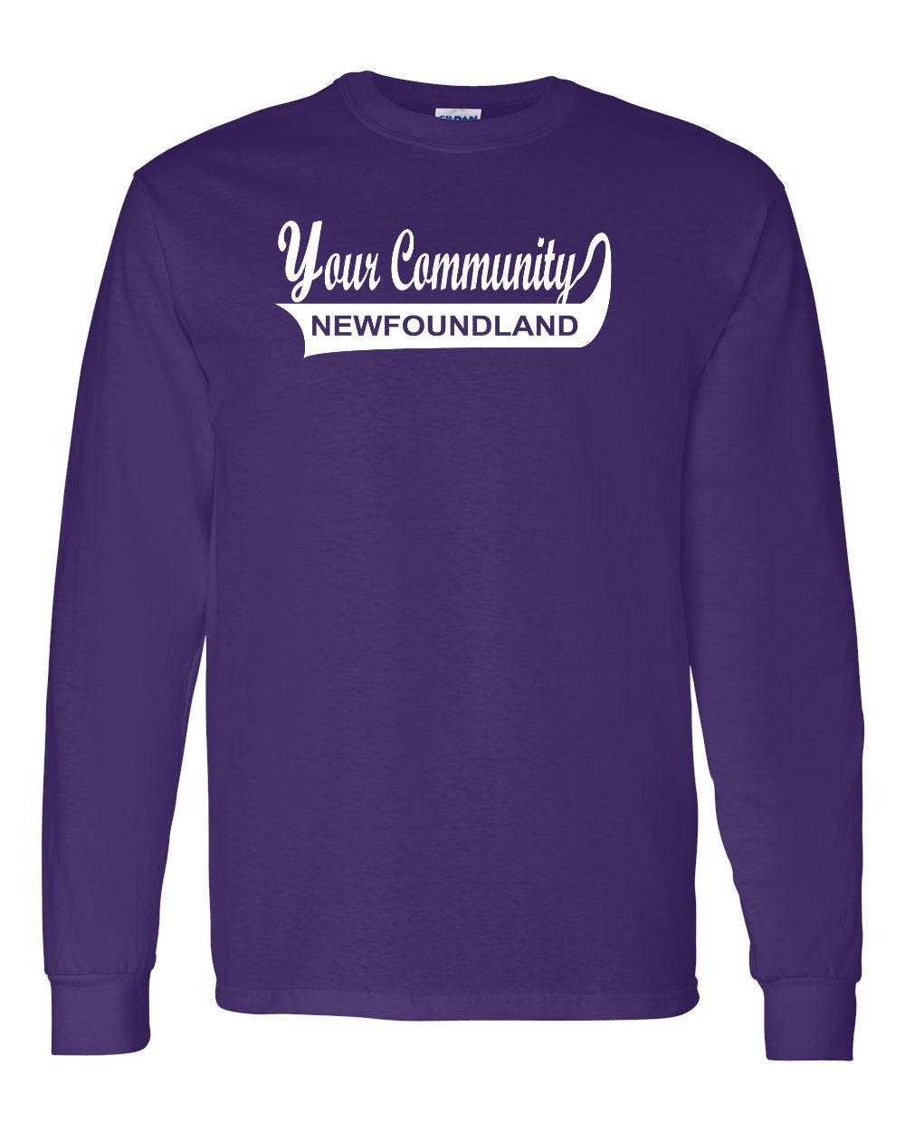 Custom Your Community Swoop (NFLD) Long Sleeve - Unisex