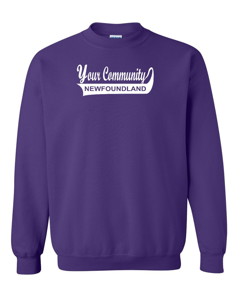 Custom Your Community Swoop (NFLD) Crewneck Sweatshirt - Unisex