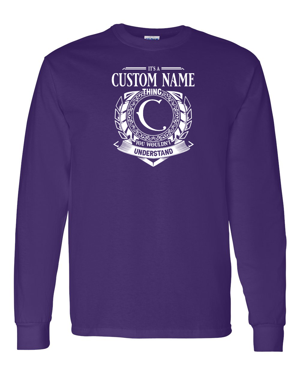 It's  A Custom Community Thing long sleeve Tee - Unisex
